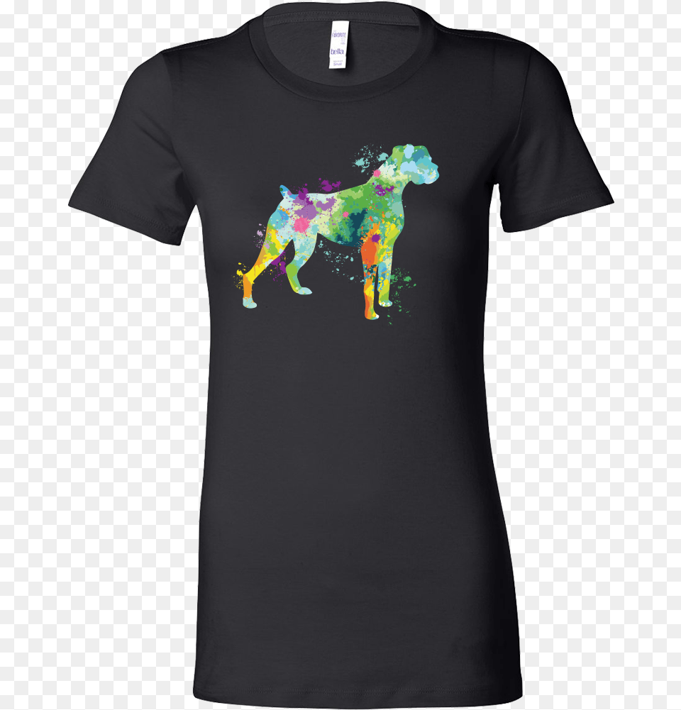 Watercolor Love Dog Paint I39m Not Superwomen But, Clothing, T-shirt, Shirt, Animal Free Transparent Png