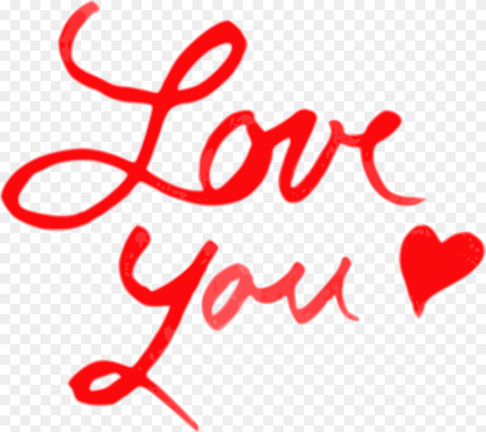 Watercolor Love You Text 5 1 Love U, Handwriting, Animal, Reptile, Snake Free Transparent Png