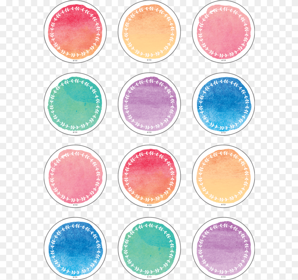 Watercolor Mini Accents Watercolor Name Tags Png Image