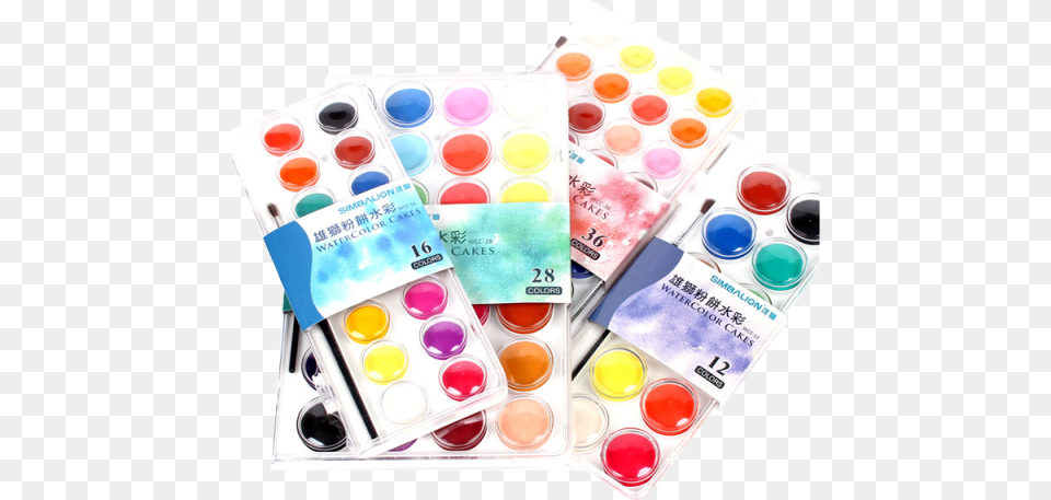Watercolor Paint, Paint Container, Medication, Pill, Palette Free Png Download