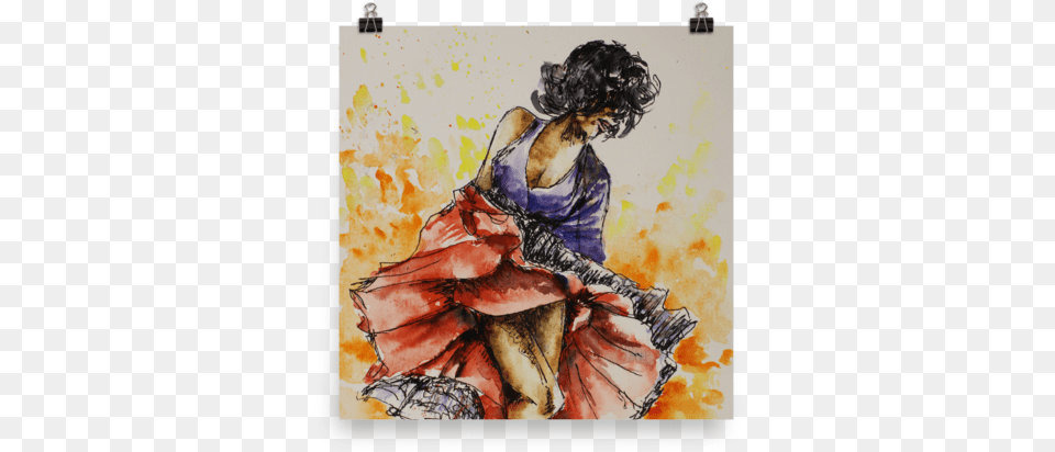 Watercolor Paint, Art, Dancing, Leisure Activities, Painting Free Png Download