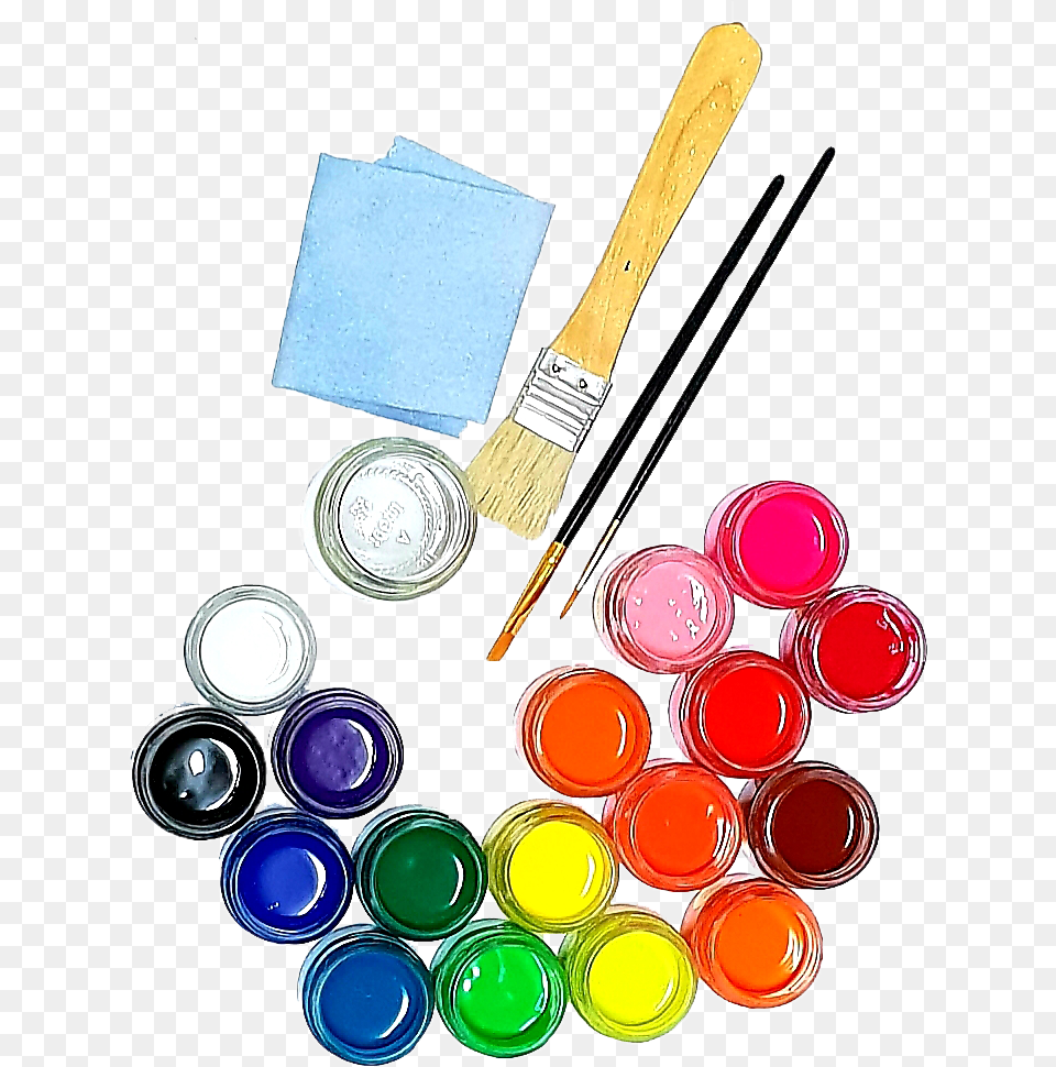 Watercolor Paint, Paint Container, Palette, Smoke Pipe Free Png Download