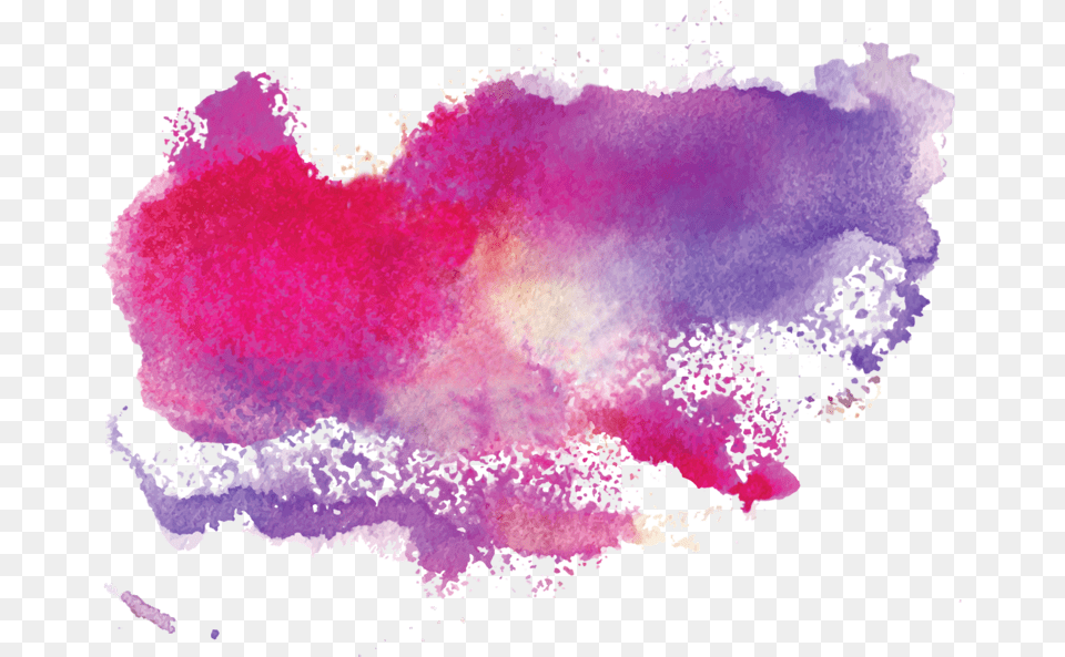 Watercolor Paint, Purple, Dye Png