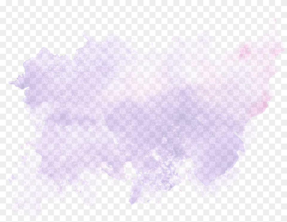 Watercolor Paint, Purple, Crystal, Mineral Png Image