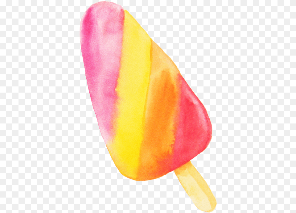 Watercolor Paint, Food, Ice Pop, Sweets, Person Free Png