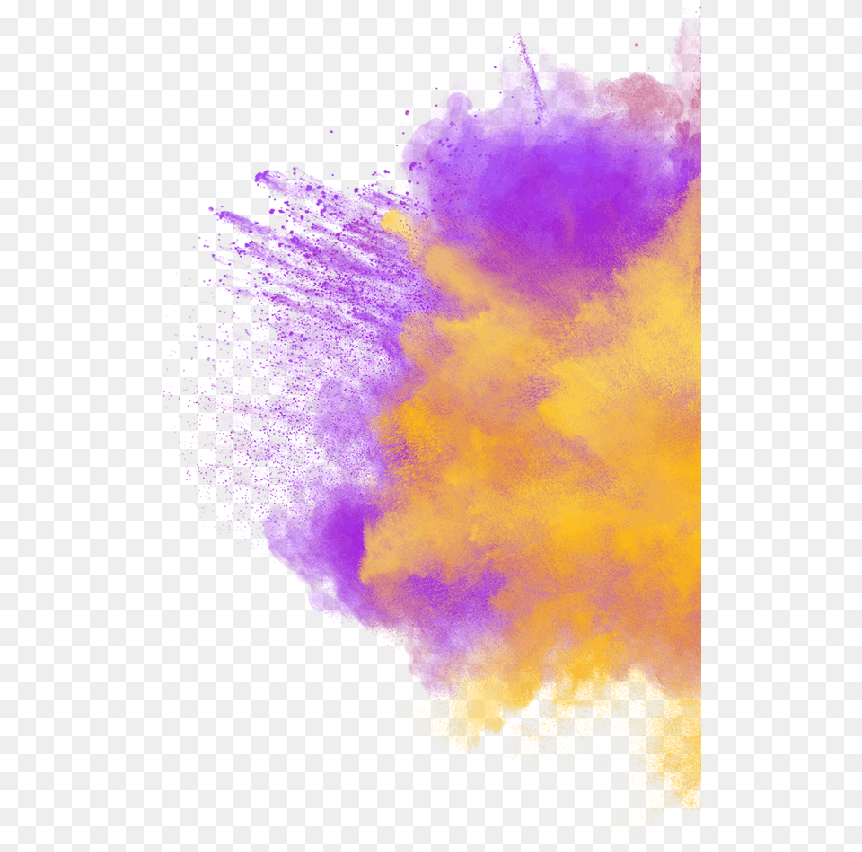 Watercolor Paint Download Watercolor Paint, Purple, Powder, Dye, Person Free Png