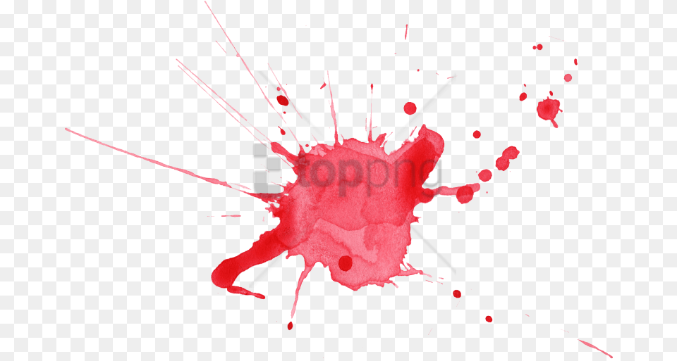 Watercolor Paint Splash 2 Image Color Splatter, Stain Free Transparent Png