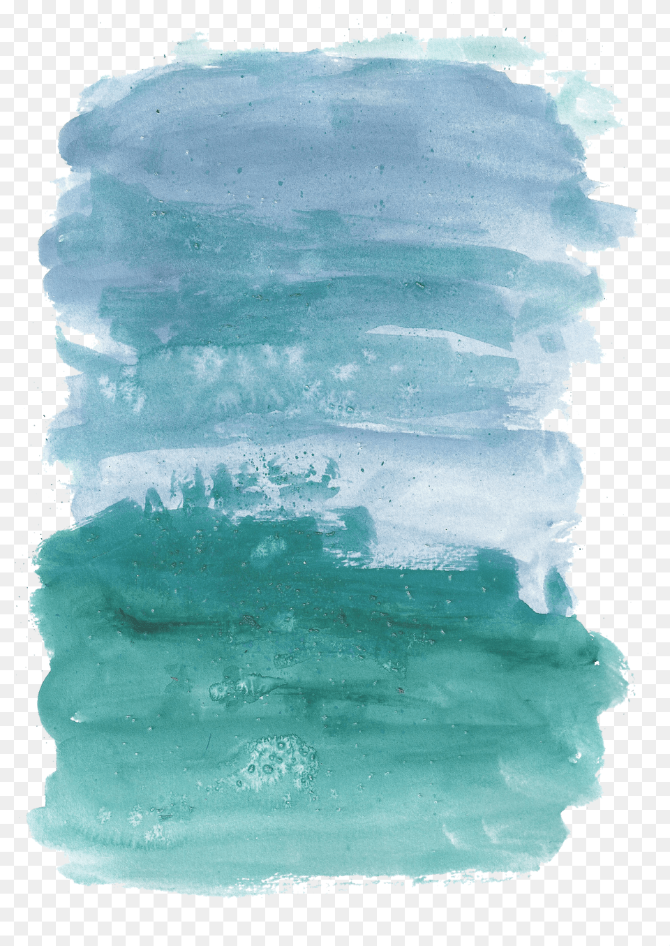 Watercolor Paint Splatter, Ice, Nature, Outdoors Free Png