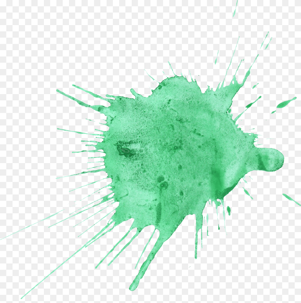 Watercolor Paint Splatter, Stain, Powder, Person Free Png Download