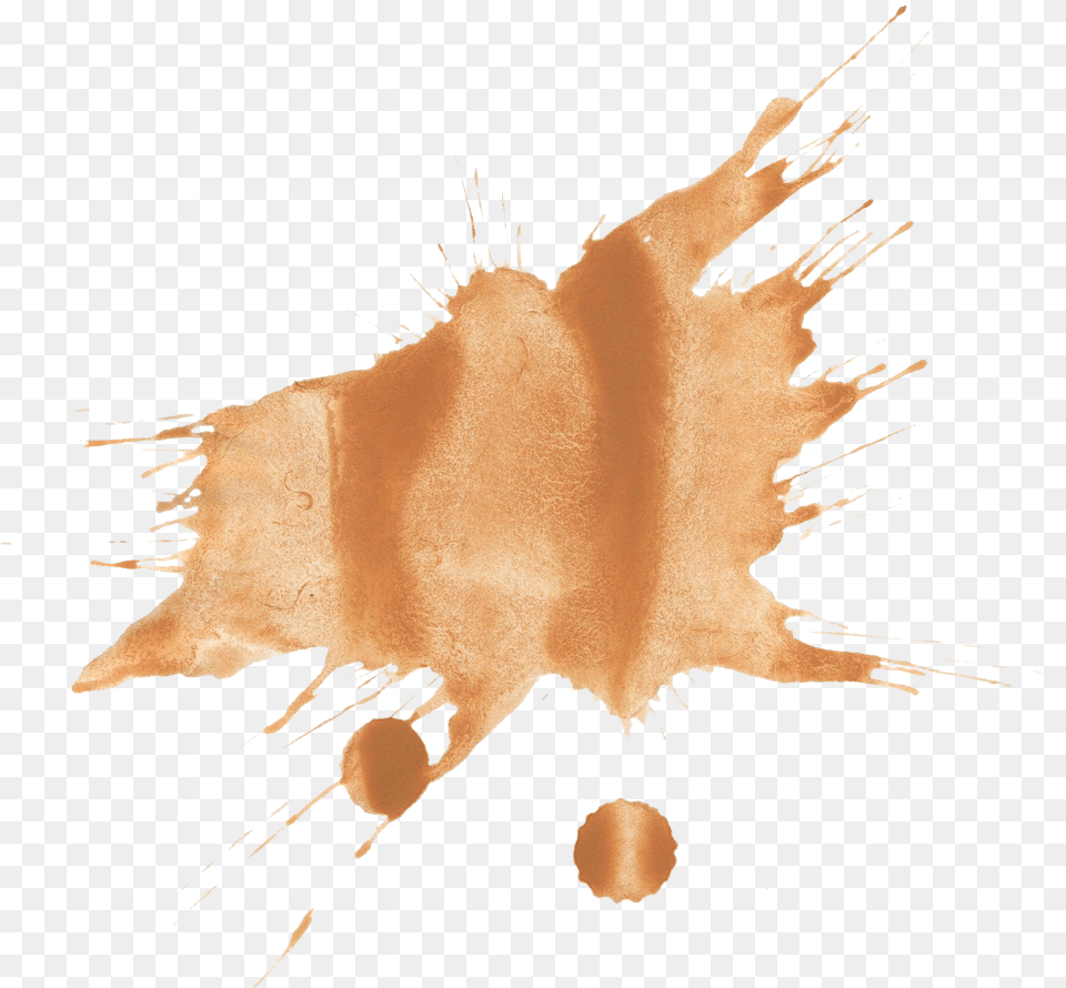 Watercolor Paint Splatter Brown, Stain, Person Png
