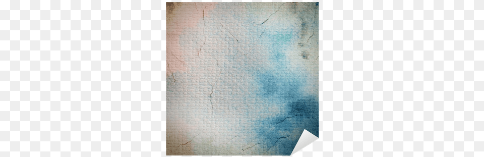 Watercolor Painted On Paper Texture Poster, Canvas Free Transparent Png
