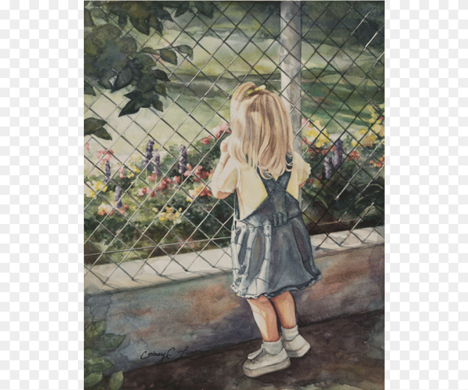 Watercolor Painting, Child, Female, Girl, Person Free Png