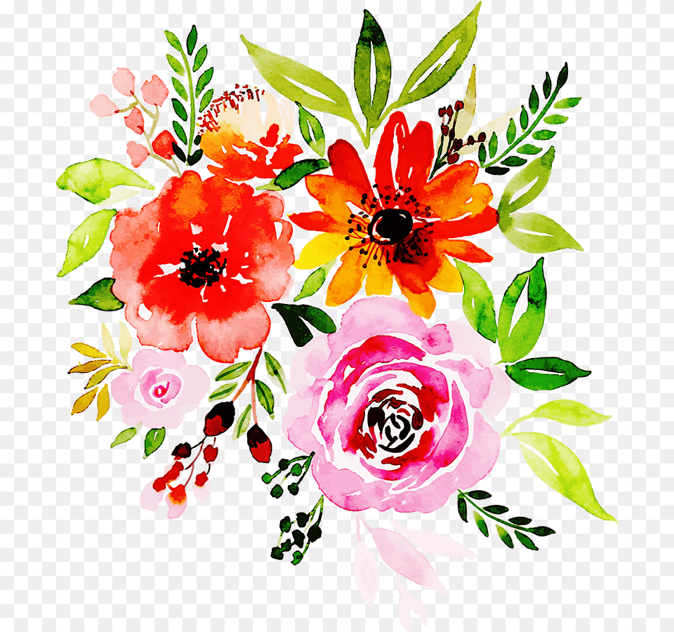 Watercolor Painting, Art, Floral Design, Flower, Graphics Free Png