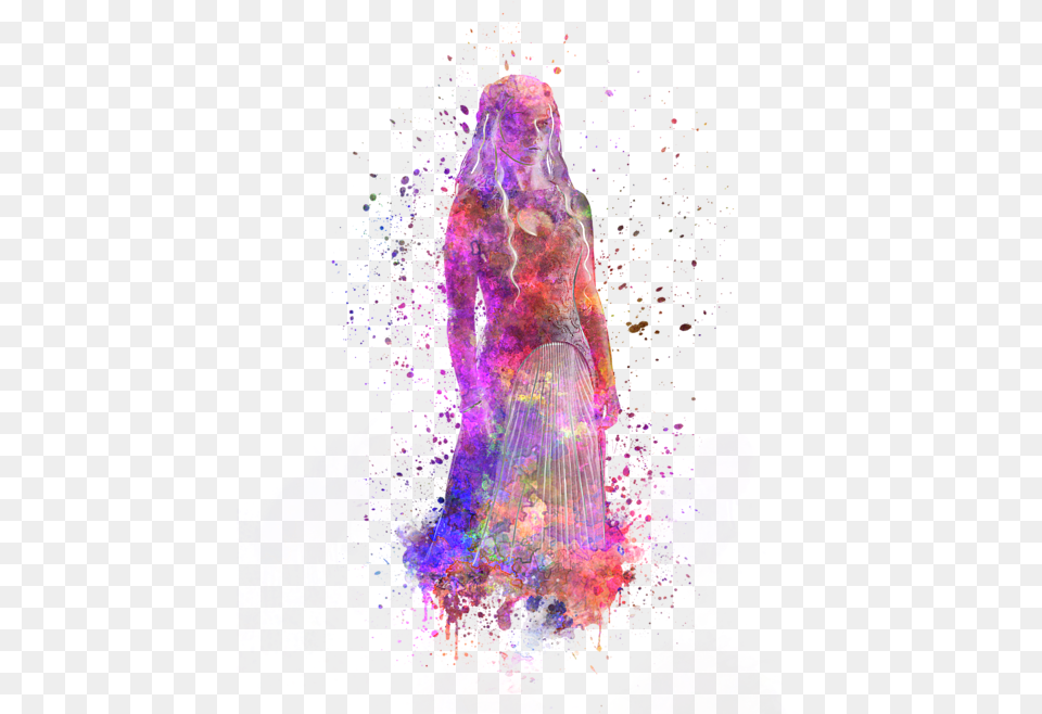 Watercolor Painting, Purple, Adult, Bride, Female Free Transparent Png