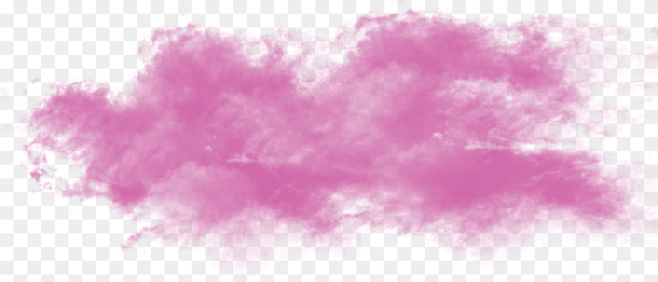 Watercolor Painting Color Pink Smoke, Purple Png Image