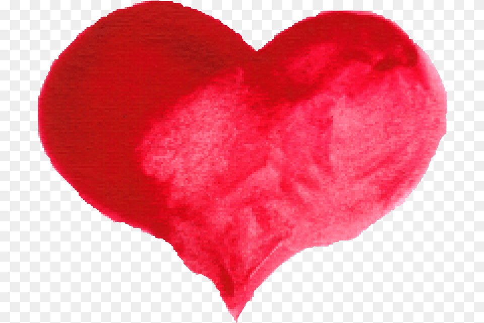 Watercolor Painting Heart Clip Art Watercolor Background, Flower, Petal, Plant Free Transparent Png