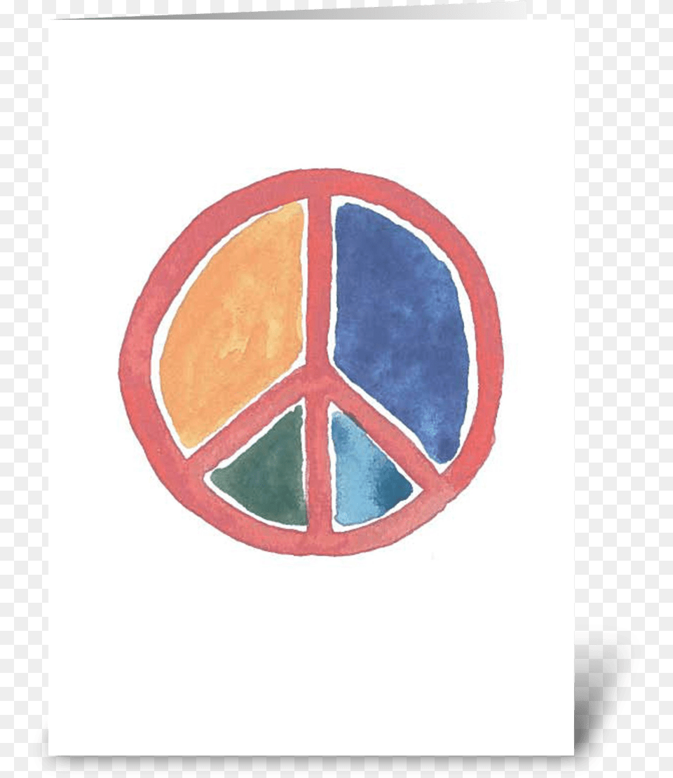 Watercolor Peace, Road Sign, Sign, Symbol, Armor Free Png Download