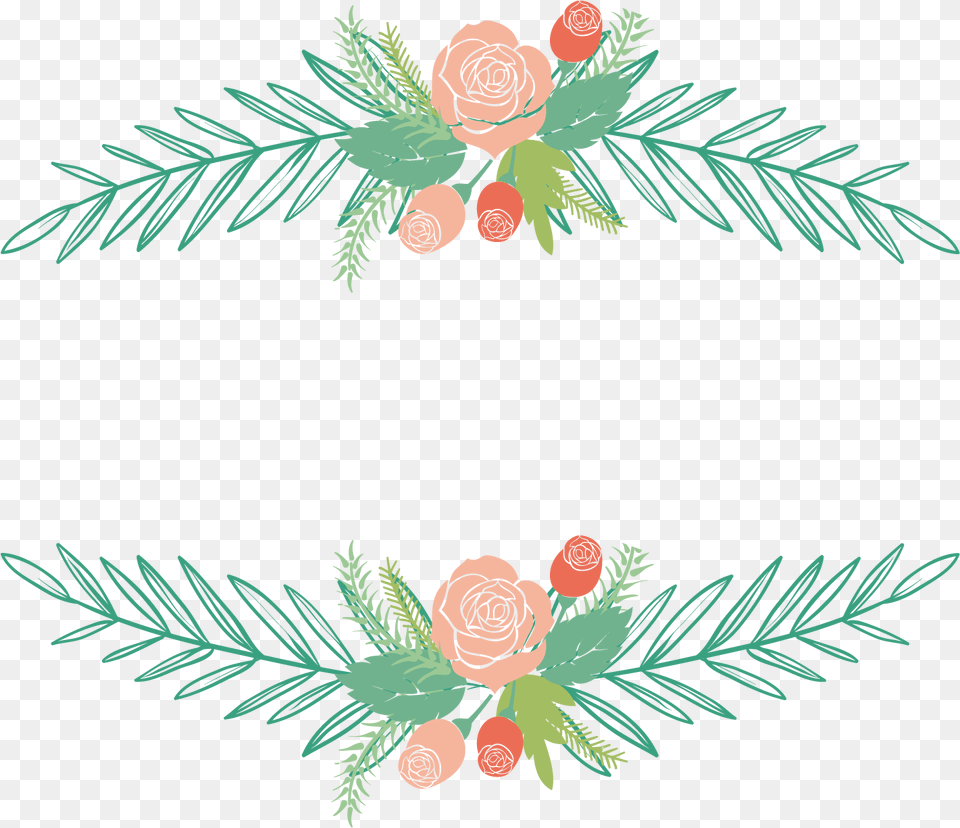 Watercolor Pine Branch Bunga Vector, Pattern, Art, Graphics, Plant Free Png