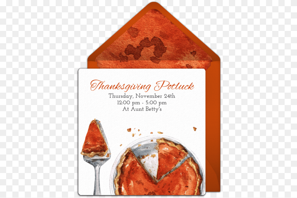 Watercolor Pumpkin Pie Cliipart, Advertisement, Poster, Cutlery, Food Free Png Download