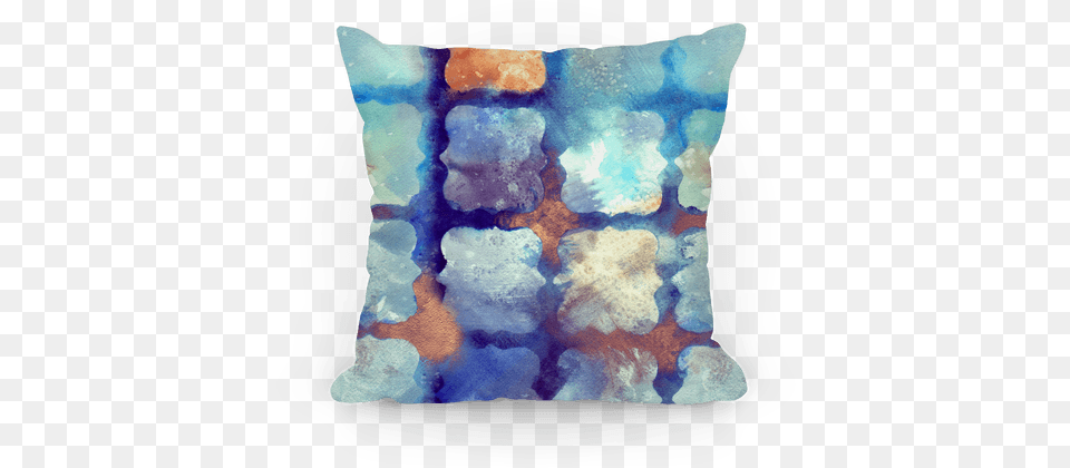 Watercolor Rainbow Texture Pattern Pillow Watercolor Rainbow Texture Pattern Tote Bag Funny, Cushion, Home Decor Free Transparent Png