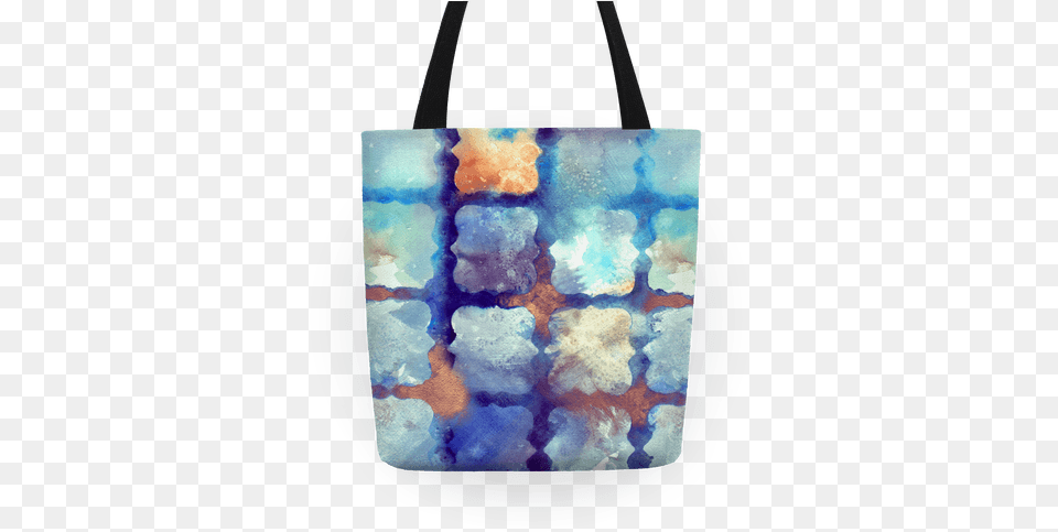 Watercolor Rainbow Texture Pattern Totes Lookhuman Tote Bag, Accessories, Handbag, Tote Bag, Canvas Free Png Download