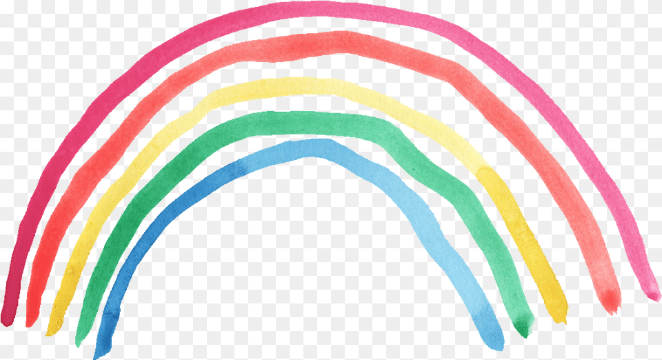 Watercolor Rainbow Transparent Watercolor Rainbow, Person, Accessories Png