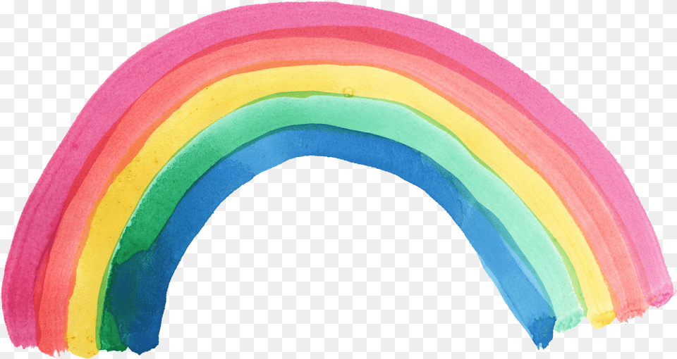 Watercolor Rainbow Transparent Watercolor Rainbow, Foam, Home Decor Free Png Download