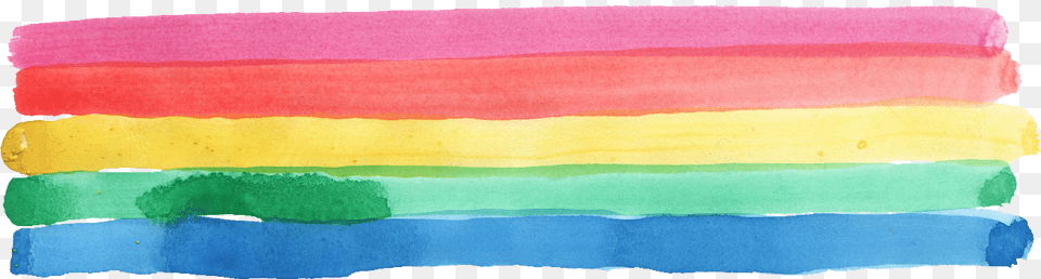 Watercolor Rainbow Watercolor Rainbow Brush Stroke, Home Decor, Linen, Towel Free Png Download