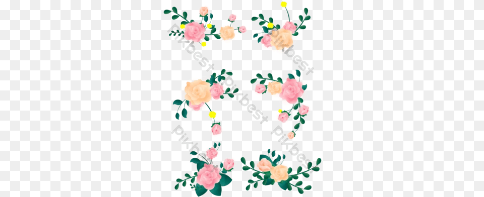 Watercolor Rose Templates Psd U0026 Vector Download Decorative, Flower, Petal, Plant, Art Png Image