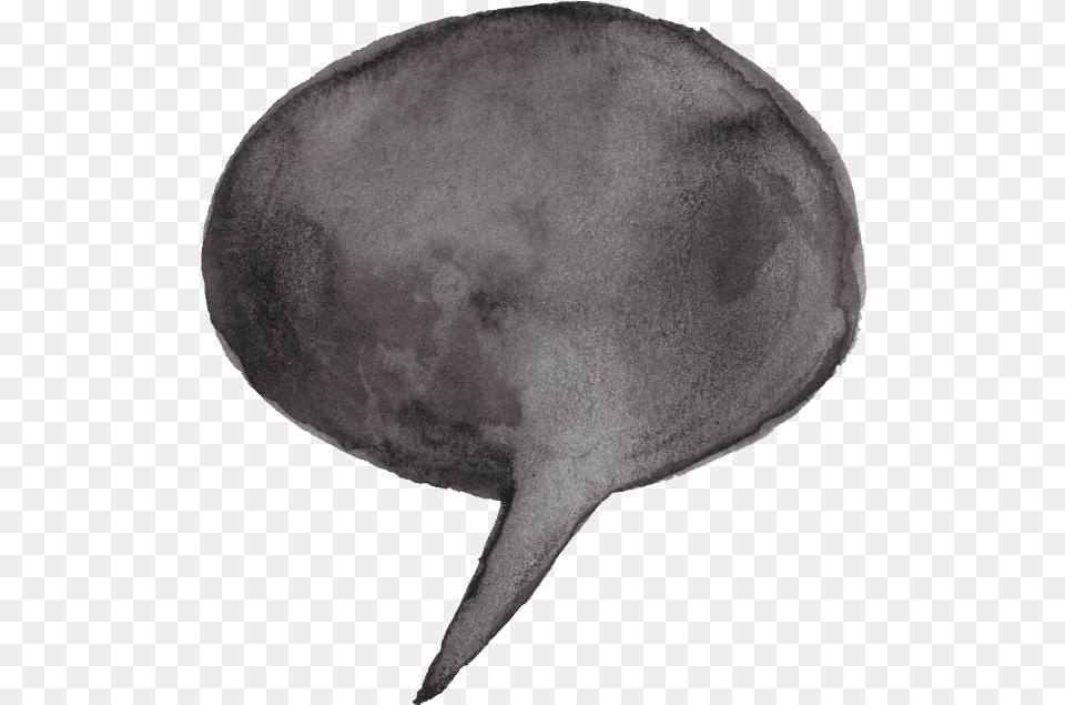 Watercolor Speech Bubbles Transparent Onlygfxcom Black Watercolor Speech Bubble, Animal, Mammal, Sea Life, Whale Png Image