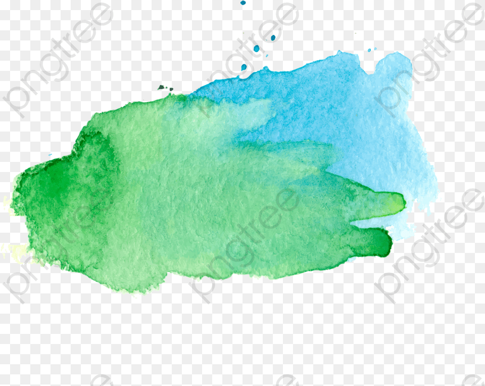 Watercolor Splash Green Clipart Creative Ink Category Watercolor Painting Free Png Download