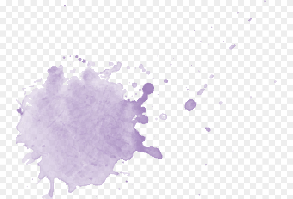 Watercolor Splash Purple Watercolor Splash, Powder, Stain, Adult, Bride Png Image