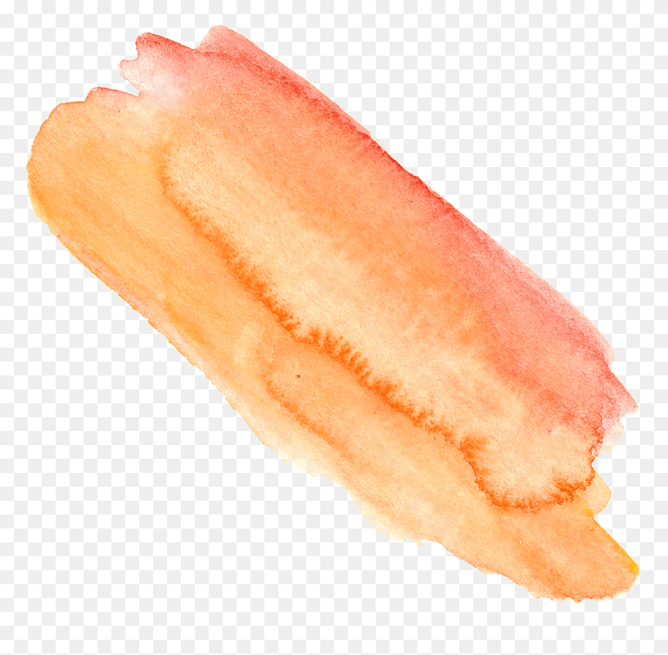 Watercolor Splash Watercolor Orange Splash, Food, Hot Dog Free Png Download