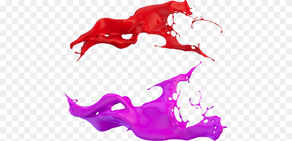 Watercolor Splatter 3d Paint Splash Psd Vector 3d Paint Splash Transparent, Purple, Paint Container, Stain, Food Png