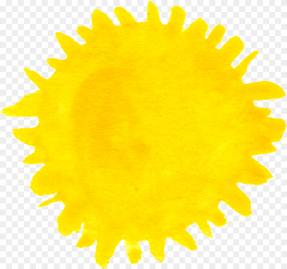 Watercolor Sun Engranajes Juntos, Flower, Plant, Petal, Person Free Png Download