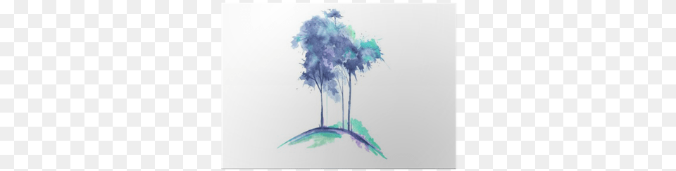 Watercolor Tree Isolated On White Background Dibujos Acuarela, Art, Modern Art, Painting, Drawing Png