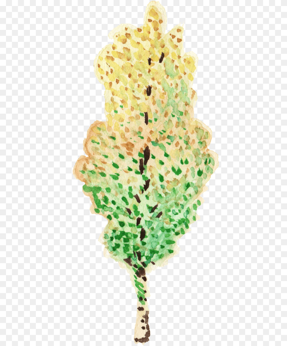 Watercolor Tree Transparent Christmas Tree, Leaf, Plant, Animal, Bird Free Png Download