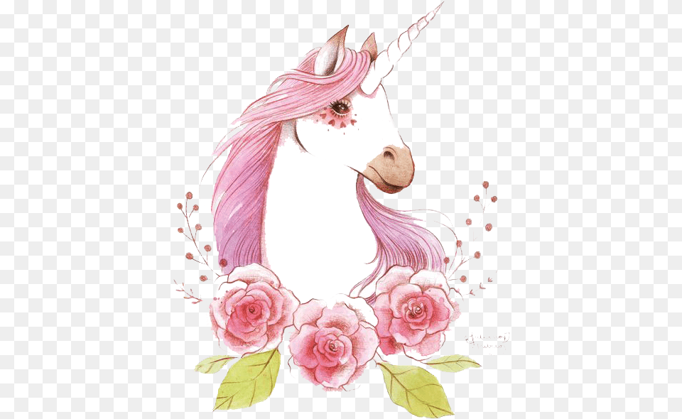 Watercolor Unicorn, Graphics, Art, Flower, Plant Free Png