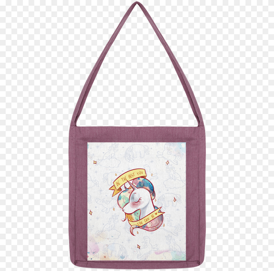 Watercolor Unicorn With Pattern Classic Tote Bag Tote Bag, Accessories, Handbag, Purse, Tote Bag Free Transparent Png