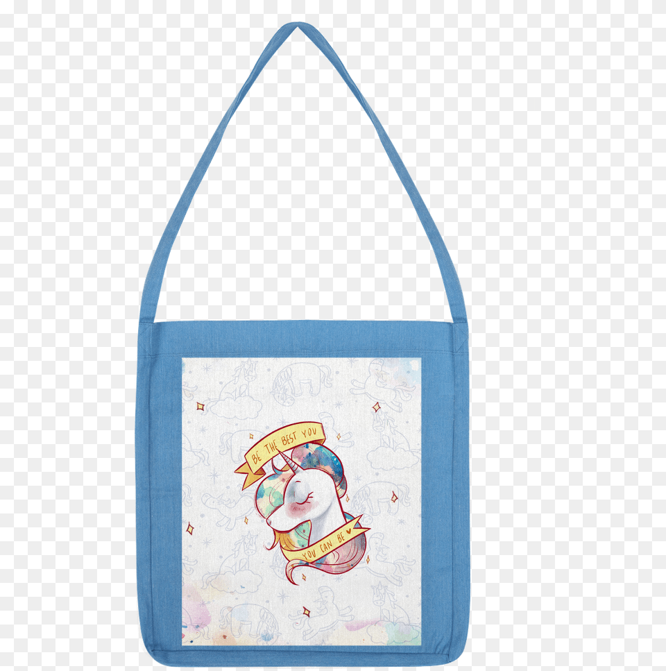 Watercolor Unicorn With Pattern Classic Tote Bag Tote Bag, Accessories, Handbag, Purse, Tote Bag Free Png