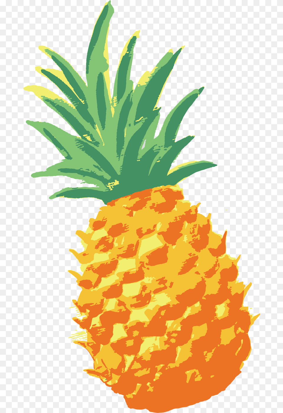 Watercolor Vector Graphics Watercolor Pineapple Clipart, Food, Fruit, Plant, Produce Free Png Download