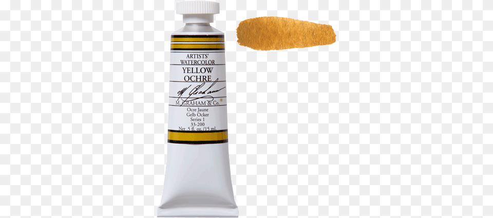 Watercolor Yellow Ochre200 M Graham Watercolors Cerulean Blue, Bottle, Shaker Png Image