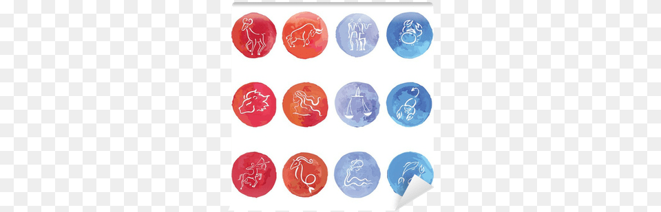 Watercolor Zodiac Signs, Cap, Clothing, Hat, Home Decor Free Png