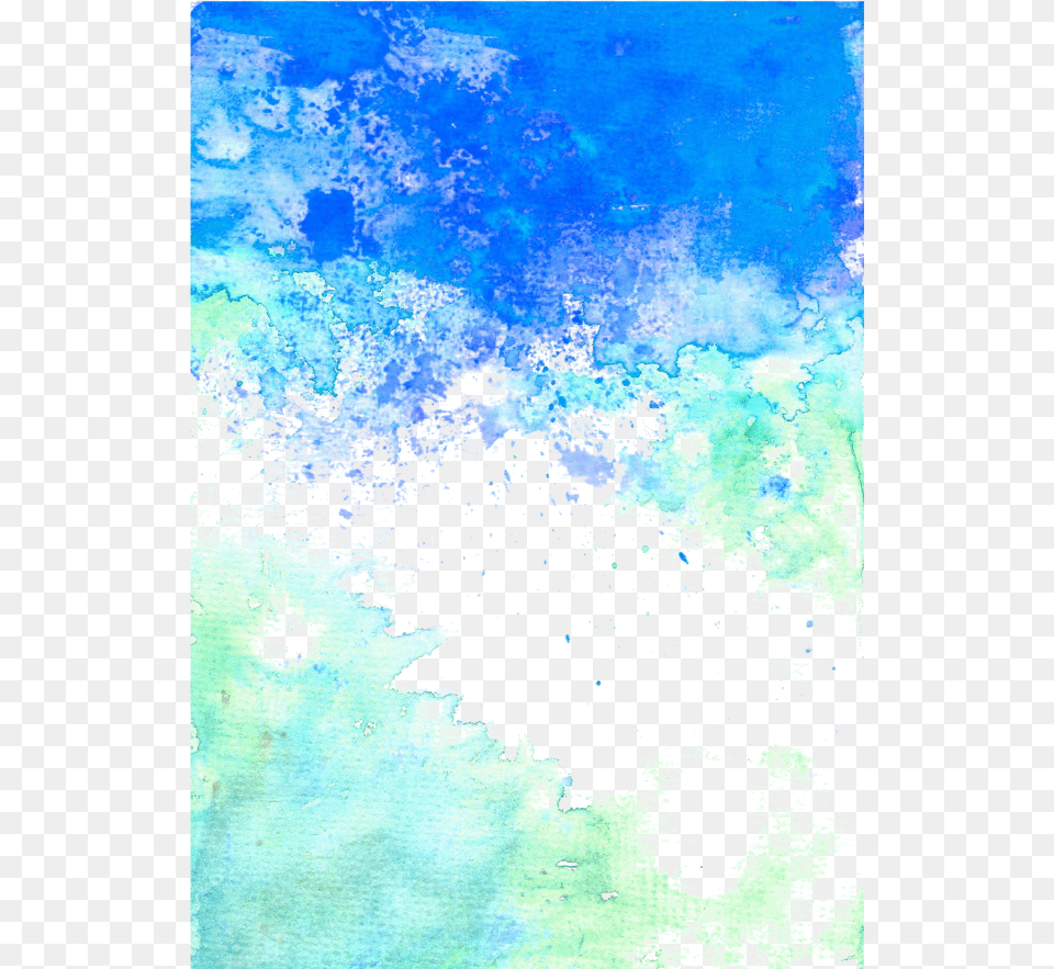 Watercolour Background Blue Transparent Watercolor Borders, Art, Painting, Nature, Outdoors Png Image