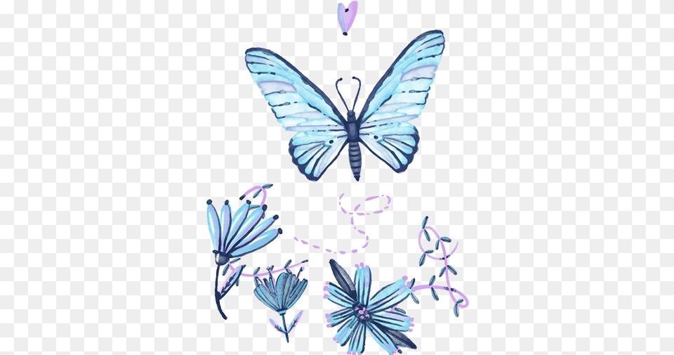 Watercolour Butterfly Mariposas De Acuarelas, Art, Animal Free Transparent Png