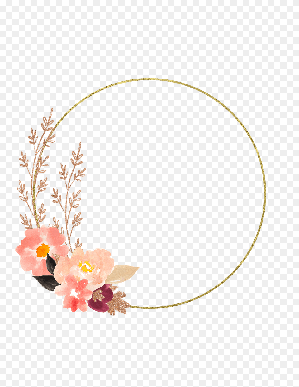 Watercolour Flowers Watercolor On Pixabay Transparent Watercolor Floral Circle, Plant, Flower, Flower Arrangement, Pattern Png Image