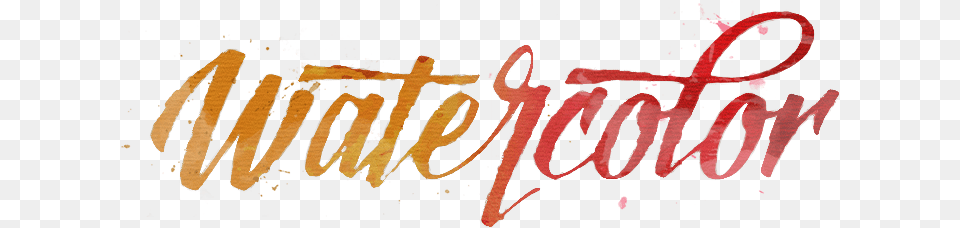 Watercolour Title, Text Free Transparent Png