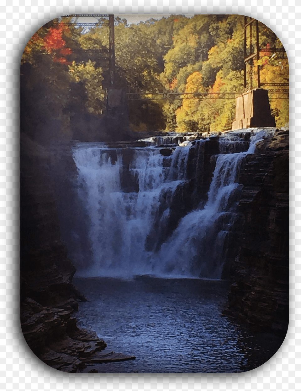 Waterfall, Nature, Outdoors, Water, Scenery Free Transparent Png