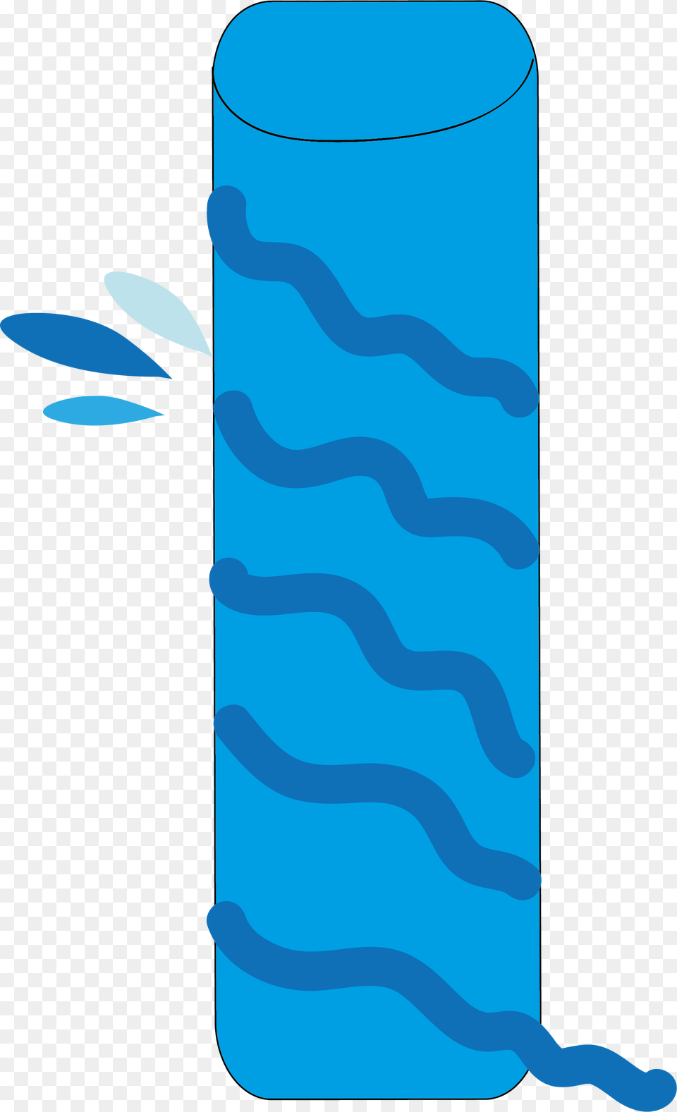 Waterfall, Cylinder, Smoke Pipe Free Png