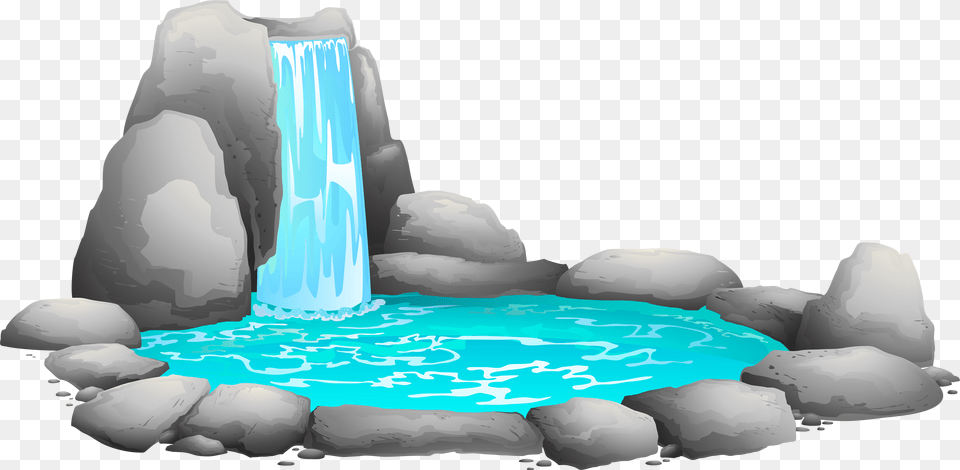 Waterfall Clip Art Waterfall Clipart, Ice, Nature, Outdoors, Water Free Png